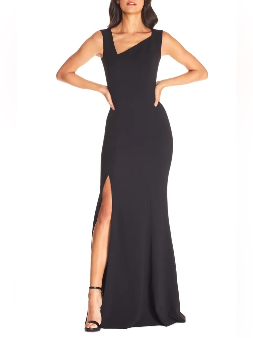 Dress the Population Helena Gown in Black NWT